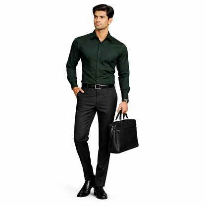 Men’s Ankle Fit Elite Work Trousers – Black